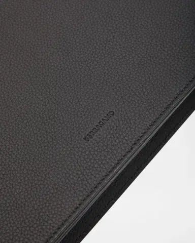 Ferragamo Men's Medium Leather Briefcase | Thumbnail 10 Ferragamo Men's Medium Leather Briefcase | Thumbnail 10