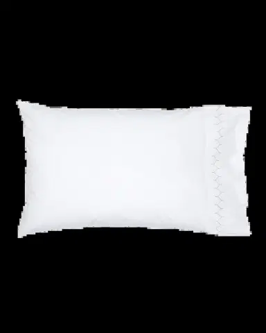 John Robshaw Stitched 300 Thread Count Pillowcases Set of 2, Standard | Thumbnail 2 John Robshaw Stitched 300 Thread Count Pillowcases Set of 2, Standard | Thumbnail 2