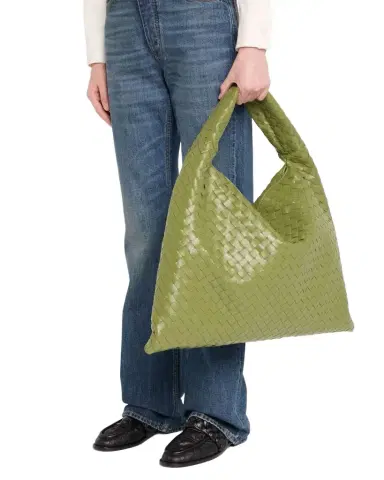 Bottega Veneta Large Hop Shoulder Bag | Thumbnail 1 Bottega Veneta Large Hop Shoulder Bag | Thumbnail 1