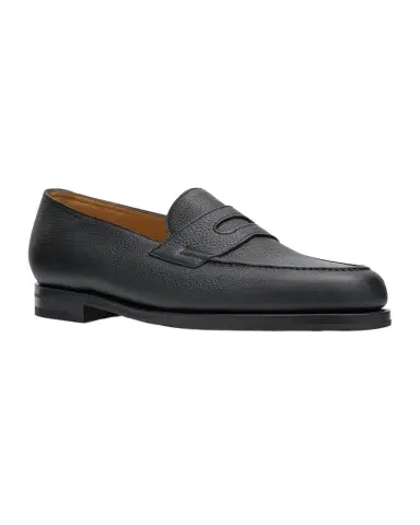 John Lobb Men's Lopez Soft Grained Leather Penny Loafers | Thumbnail 1 John Lobb Men's Lopez Soft Grained Leather Penny Loafers | Thumbnail 1