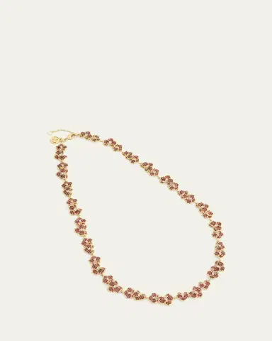 Anabel Aram Jewelry Cubic Zirconia Orchid Necklace | Thumbnail 3 Anabel Aram Jewelry Cubic Zirconia Orchid Necklace | Thumbnail 3