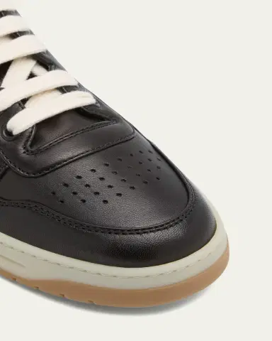Prada Leather Low-Top Sneakers | Thumbnail 9 Prada Leather Low-Top Sneakers | Thumbnail 9
