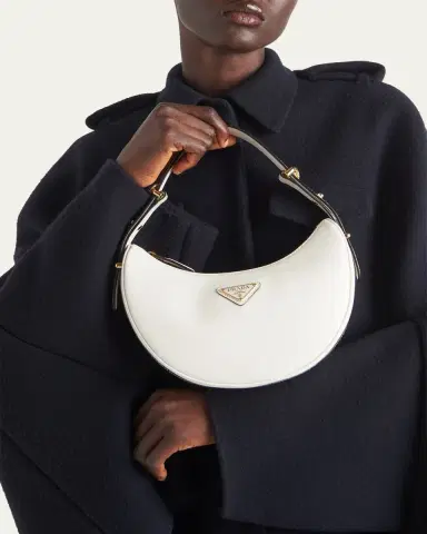 Prada Zip Calf Leather Shoulder Bag | Thumbnail 2 Prada Zip Calf Leather Shoulder Bag | Thumbnail 2