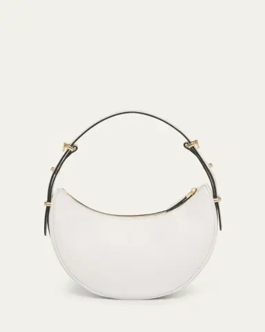 Prada Zip Calf Leather Shoulder Bag | Thumbnail 3 Prada Zip Calf Leather Shoulder Bag | Thumbnail 3
