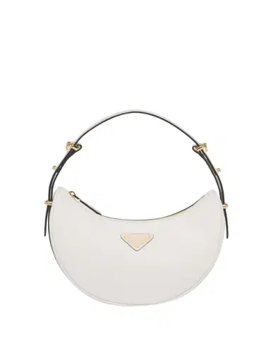 Prada Zip Calf Leather Shoulder Bag | Thumbnail 1 Prada Zip Calf Leather Shoulder Bag | Thumbnail 1