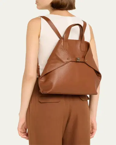 Akris Ai Small Leather Backpack | Thumbnail 2 Akris Ai Small Leather Backpack | Thumbnail 2