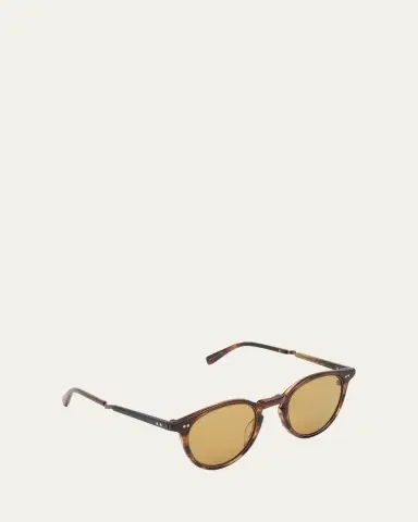 Mr. Leight Men's Marmont II Acetate Round Sunglasses | Thumbnail 2 Mr. Leight Men's Marmont II Acetate Round Sunglasses | Thumbnail 2