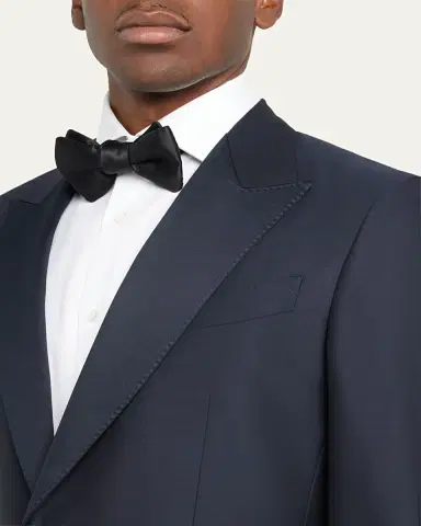 Zegna Men's Sartorial Wool and Silk Tuxedo | Thumbnail 5 Zegna Men's Sartorial Wool and Silk Tuxedo | Thumbnail 5