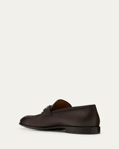 Ferragamo Men's Foster Gancini Bit Loafers | Thumbnail 9 Ferragamo Men's Foster Gancini Bit Loafers | Thumbnail 9