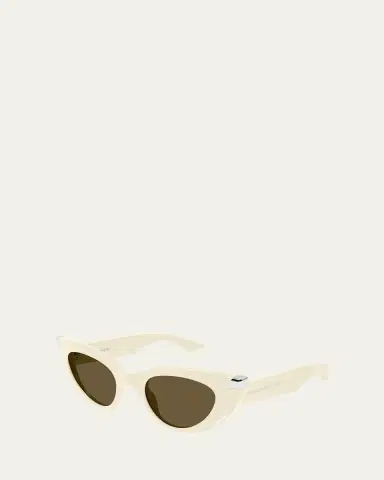 McQueen Sleek Acetate Cat-Eye Sunglasses | Thumbnail 2 McQueen Sleek Acetate Cat-Eye Sunglasses | Thumbnail 2