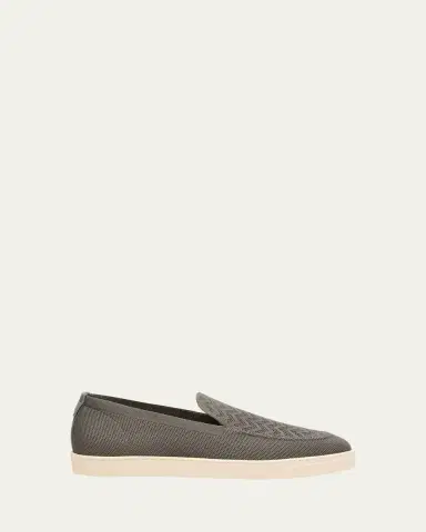 Giorgio Armani Men's Divo Knit Slip-On | Thumbnail 2 Giorgio Armani Men's Divo Knit Slip-On | Thumbnail 2