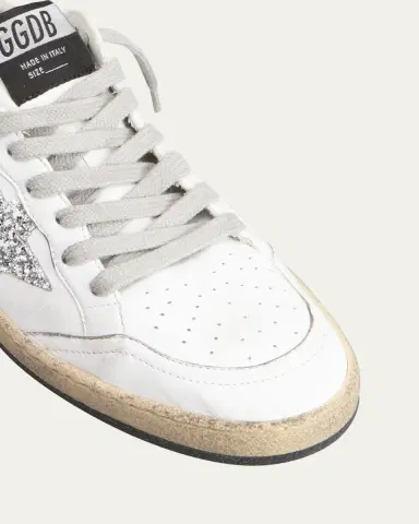 Golden Goose Ball Star Leather Glitter Sneakers | Thumbnail 6 Golden Goose Ball Star Leather Glitter Sneakers | Thumbnail 6