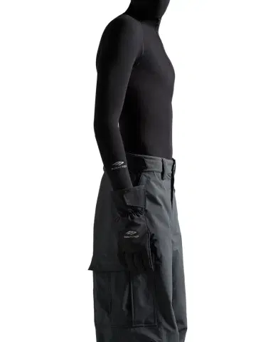 Balenciaga Men's 3B Sports Icon Nylon and Leather Ski Gloves | Thumbnail 1 Balenciaga Men's 3B Sports Icon Nylon and Leather Ski Gloves | Thumbnail 1