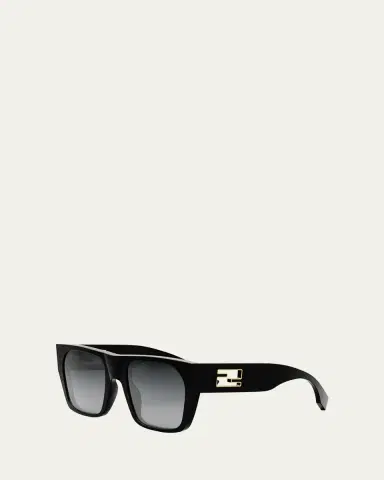 Fendi Baguette Acetate Shields Sunglasses | Thumbnail 5 Fendi Baguette Acetate Shields Sunglasses | Thumbnail 5