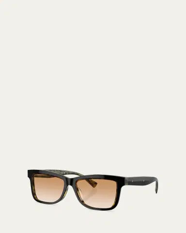 Brunello Cucinelli Logo Acetate Butterfly Sunglasses | Thumbnail 2 Brunello Cucinelli Logo Acetate Butterfly Sunglasses | Thumbnail 2