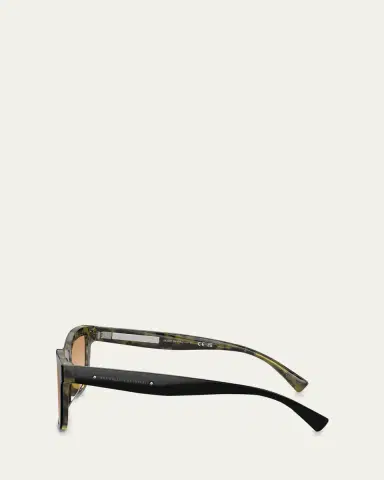 Brunello Cucinelli Logo Acetate Butterfly Sunglasses | Thumbnail 3 Brunello Cucinelli Logo Acetate Butterfly Sunglasses | Thumbnail 3