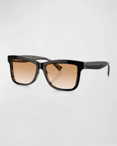 Brunello Cucinelli Logo Acetate Butterfly Sunglasses | Thumbnail 5 Brunello Cucinelli Logo Acetate Butterfly Sunglasses | Thumbnail 5
