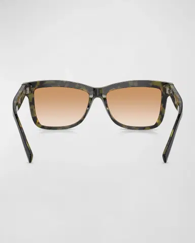 Brunello Cucinelli Logo Acetate Butterfly Sunglasses | Thumbnail 6 Brunello Cucinelli Logo Acetate Butterfly Sunglasses | Thumbnail 6