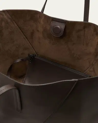 Brunello Cucinelli BC Duo Geometric Monili Leather Tote Bag | Thumbnail 4 Brunello Cucinelli BC Duo Geometric Monili Leather Tote Bag | Thumbnail 4