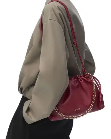 Loewe Flamenco Small Shoulder Bag in Napa Leather | Thumbnail 1 Loewe Flamenco Small Shoulder Bag in Napa Leather | Thumbnail 1