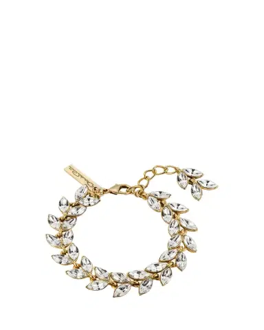 Oscar de la Renta Crystal Leaf Bracelet | Thumbnail 1 Oscar de la Renta Crystal Leaf Bracelet | Thumbnail 1