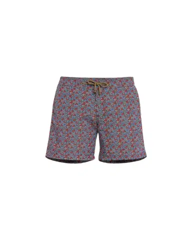 Charvet X Thorsun Men's Dotted Checks Swim Shorts | Thumbnail 1 Charvet X Thorsun Men's Dotted Checks Swim Shorts | Thumbnail 1