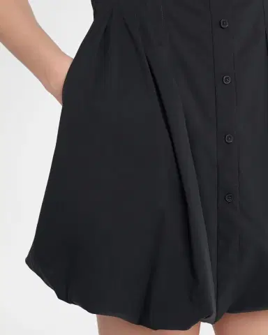 SIMKHAI Cleo Polin Balloon-Sleeve Pleated Mini Dress | Thumbnail 30 SIMKHAI Cleo Polin Balloon-Sleeve Pleated Mini Dress | Thumbnail 30