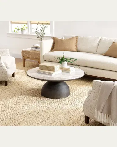 Annie Selke Jute Natural Handwoven Rug, 6'x 9' | Thumbnail 2 Annie Selke Jute Natural Handwoven Rug, 6'x 9' | Thumbnail 2