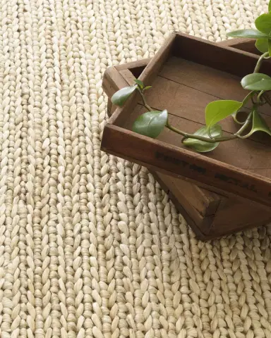 Annie Selke Jute Natural Handwoven Rug, 6'x 9' | Thumbnail 3 Annie Selke Jute Natural Handwoven Rug, 6'x 9' | Thumbnail 3