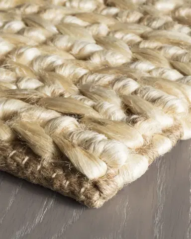 Annie Selke Jute Natural Handwoven Rug, 6'x 9' | Thumbnail 4 Annie Selke Jute Natural Handwoven Rug, 6'x 9' | Thumbnail 4