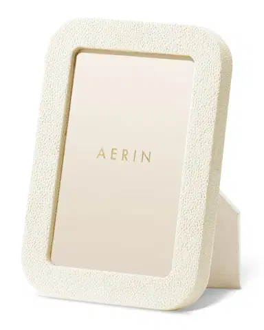 AERIN Modern Faux Shagreen Frame | Thumbnail 2 AERIN Modern Faux Shagreen Frame | Thumbnail 2