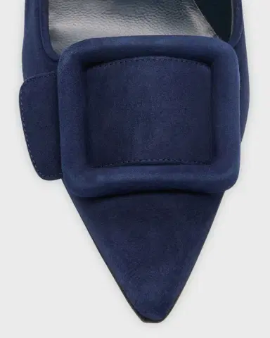 Manolo Blahnik Maysale Suede Buckle Pumps | Thumbnail 5 Manolo Blahnik Maysale Suede Buckle Pumps | Thumbnail 5