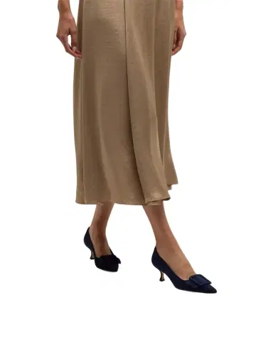 Manolo Blahnik Maysale Suede Buckle Pumps | Thumbnail 1 Manolo Blahnik Maysale Suede Buckle Pumps | Thumbnail 1