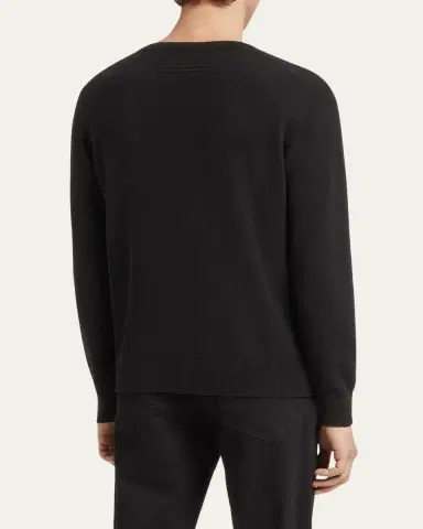 ZEGNA Men's Cashmere Crewneck Sweater | Thumbnail 6 ZEGNA Men's Cashmere Crewneck Sweater | Thumbnail 6