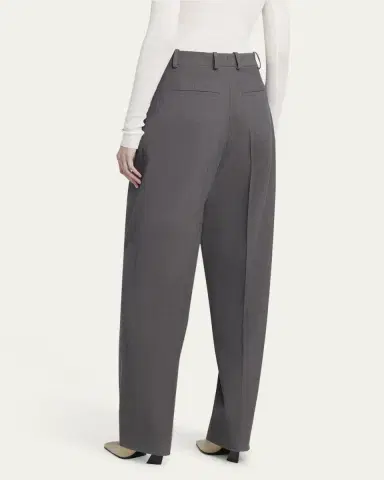 Bottega Veneta Tapered Wool Stretch Tricotine Trousers | Thumbnail 3 Bottega Veneta Tapered Wool Stretch Tricotine Trousers | Thumbnail 3