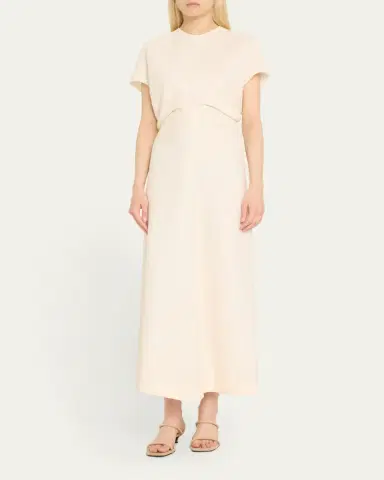 Toteme Crinkle Slouch Waist Dress | Thumbnail 4 Toteme Crinkle Slouch Waist Dress | Thumbnail 4