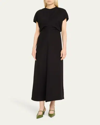 Toteme Crinkle Slouch Waist Dress | Thumbnail 9 Toteme Crinkle Slouch Waist Dress | Thumbnail 9