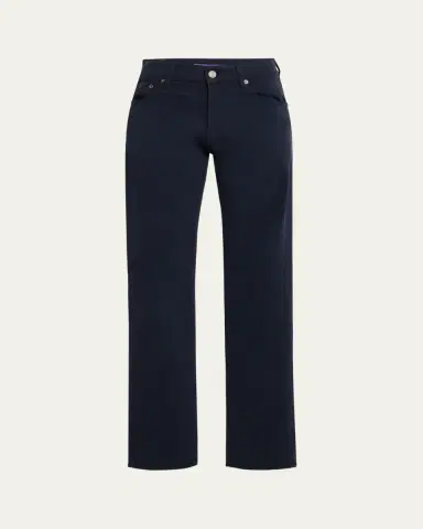 Ralph Lauren Purple Label Men's Sherrington Cashmere Twill Pants | Thumbnail 5 Ralph Lauren Purple Label Men's Sherrington Cashmere Twill Pants | Thumbnail 5