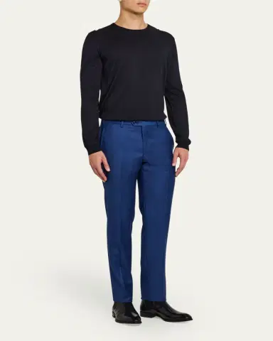 Bergdorf Goodman Men's Calf Leather Chelsea Boots | Thumbnail 3 Bergdorf Goodman Men's Calf Leather Chelsea Boots | Thumbnail 3