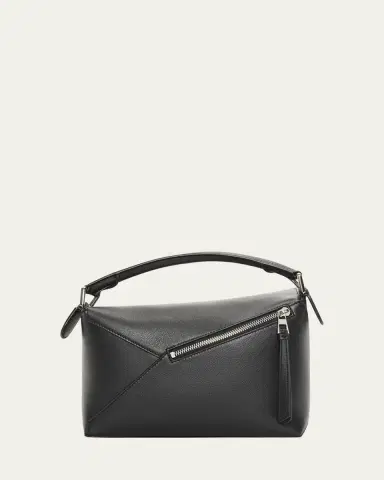 Loewe Puzzle Edge Small Top-Handle Bag in Leather | Thumbnail 3 Loewe Puzzle Edge Small Top-Handle Bag in Leather | Thumbnail 3