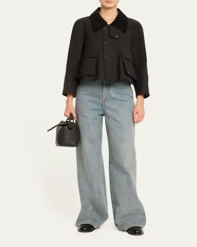 Loewe Puzzle Edge Small Top-Handle Bag in Leather | Thumbnail 5 Loewe Puzzle Edge Small Top-Handle Bag in Leather | Thumbnail 5