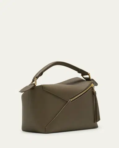 Loewe Puzzle Edge Small Top-Handle Bag in Leather | Thumbnail 7 Loewe Puzzle Edge Small Top-Handle Bag in Leather | Thumbnail 7