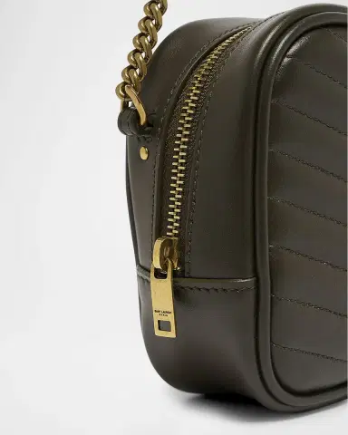 Saint Laurent Lou Mini YSL Camera Bag in Smooth Quilted Leather | Thumbnail 3 Saint Laurent Lou Mini YSL Camera Bag in Smooth Quilted Leather | Thumbnail 3