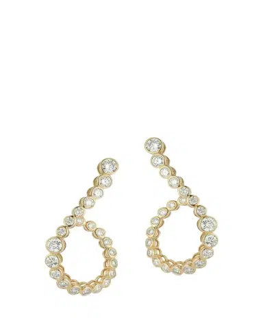 ONDYN Halo Hoop Earrings with Diamonds | Thumbnail 1 ONDYN Halo Hoop Earrings with Diamonds | Thumbnail 1