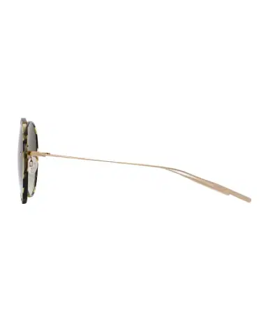 BARTON PERREIRA Rigby Havana Titanium & Acetate Round Sunglasses | Thumbnail 1 BARTON PERREIRA Rigby Havana Titanium & Acetate Round Sunglasses | Thumbnail 1