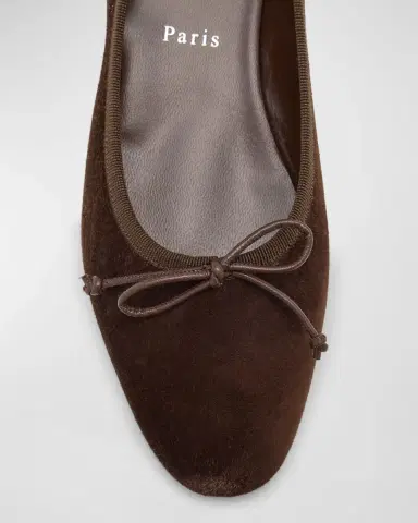 Christian Louboutin Sweetie Jane Suede Bow Ballerina Flats | Thumbnail 24 Christian Louboutin Sweetie Jane Suede Bow Ballerina Flats | Thumbnail 24