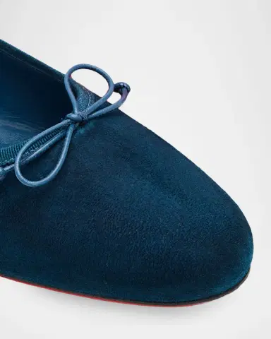 Christian Louboutin Sweetie Jane Suede Bow Ballerina Flats | Thumbnail 29 Christian Louboutin Sweetie Jane Suede Bow Ballerina Flats | Thumbnail 29