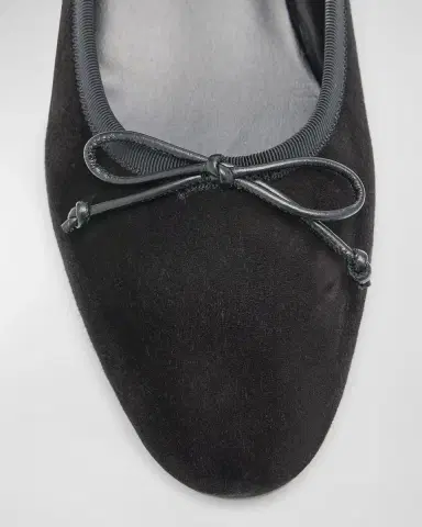 Christian Louboutin Sweetie Jane Suede Bow Ballerina Flats | Thumbnail 5 Christian Louboutin Sweetie Jane Suede Bow Ballerina Flats | Thumbnail 5