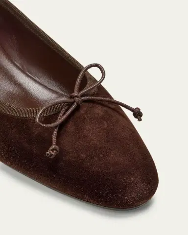 Christian Louboutin Sweetie Jane Suede Bow Ballerina Flats | Thumbnail 10 Christian Louboutin Sweetie Jane Suede Bow Ballerina Flats | Thumbnail 10