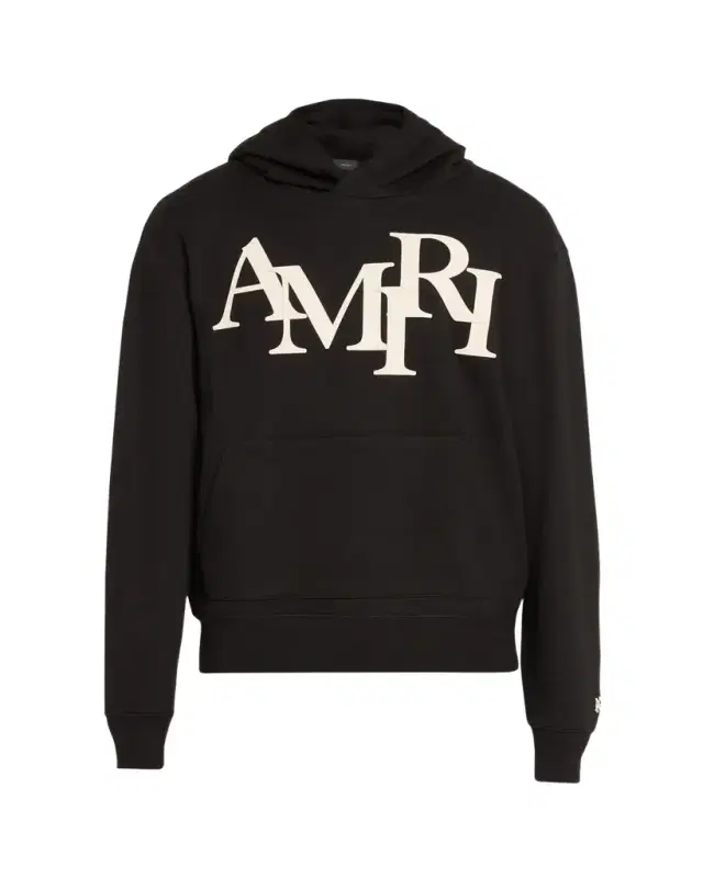 Men's Staggered Logo Hoodie Men's Staggered Logo Hoodie
